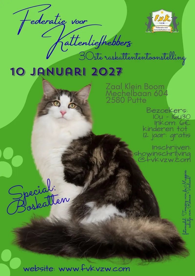 Affiche 30ste raskattententoonstelling